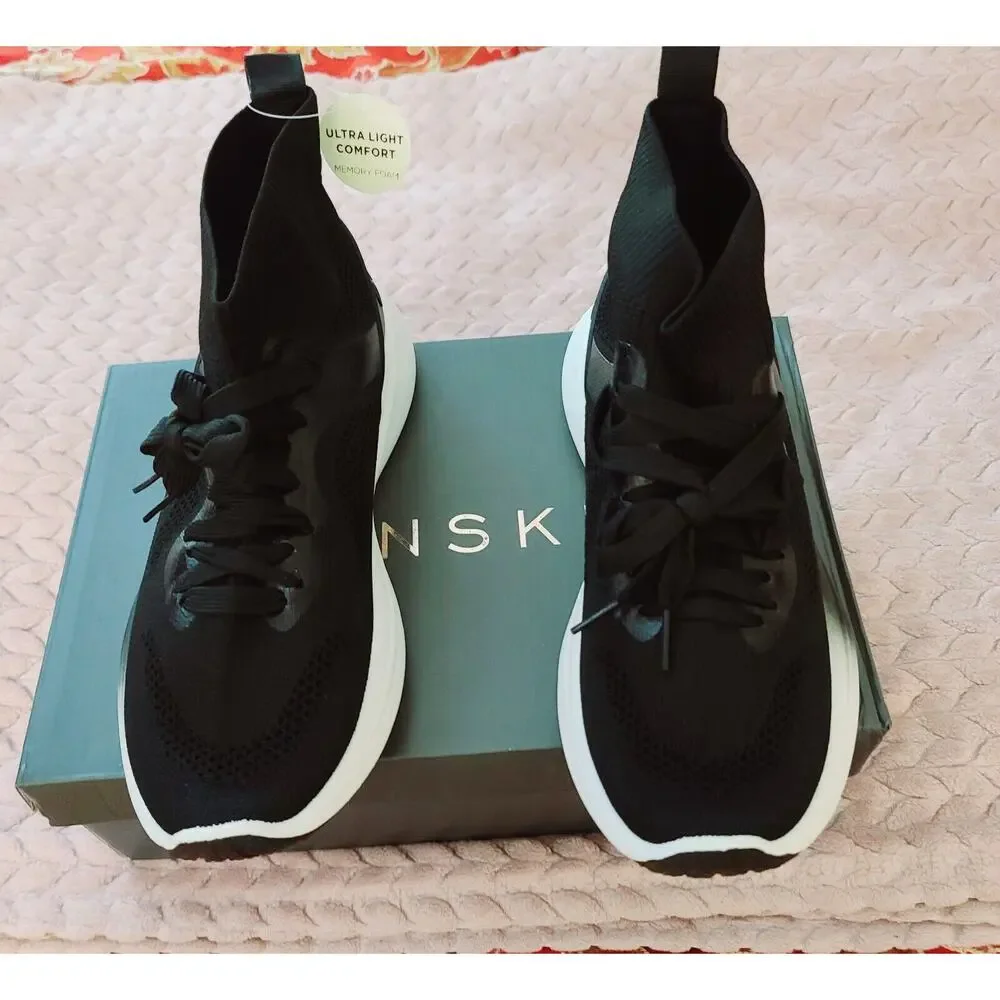 NEW Danskin Fearless Sneakers Shoes Knit Lace Up Women's Sizes 7 And 8 - Picture 3 of 8